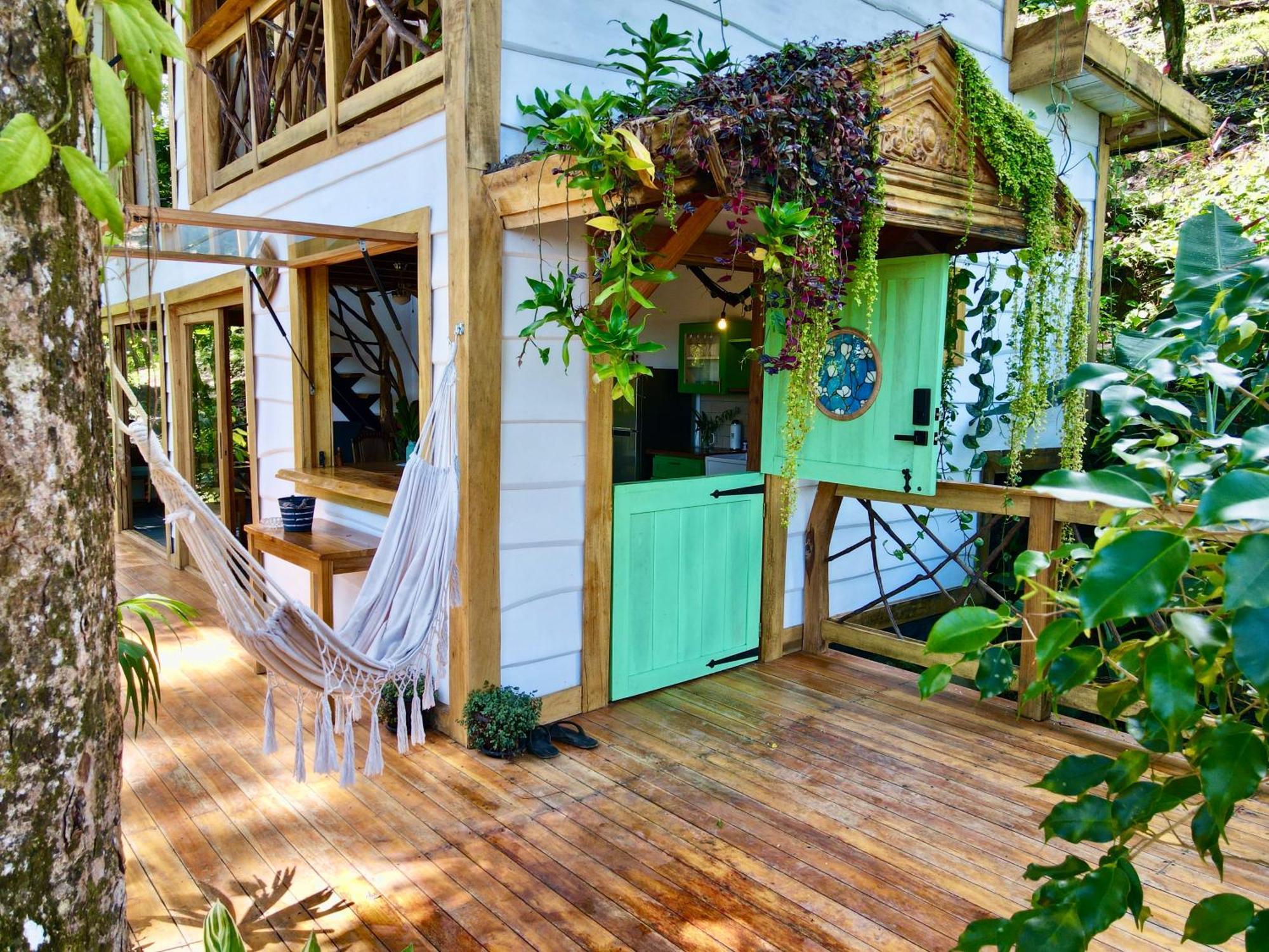 Villa Jungle Spirit Treehouse Cahuita Exterior foto